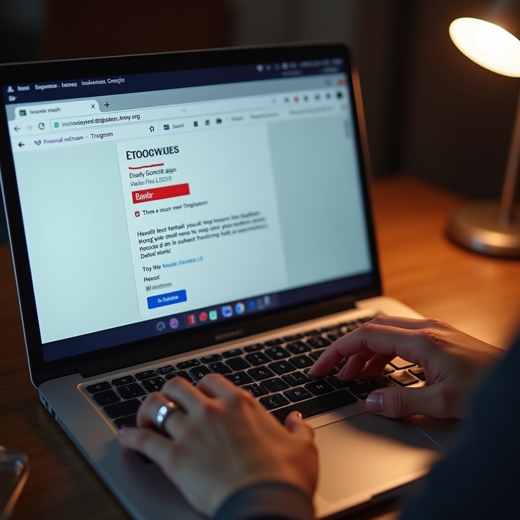 Rozpoznávanie phishingového e-mailu na počítači